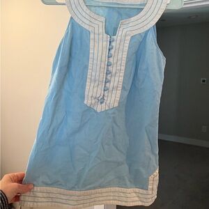 LillLight Blue Sleeveless Tunic Top size 4